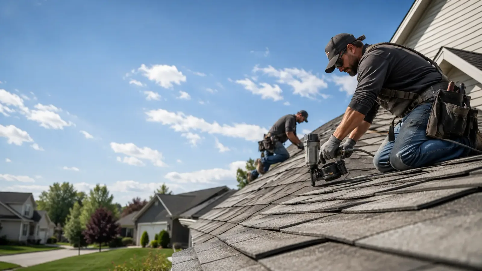 Storm Damage Roof Repair in Round Lake, NY near me